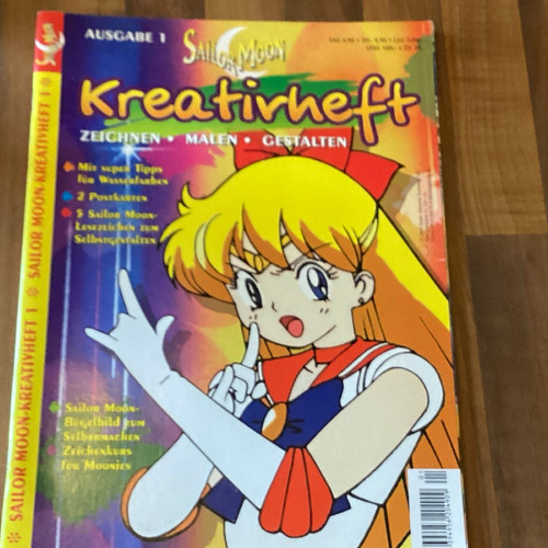 Sailor moon kreativheft - sailor,