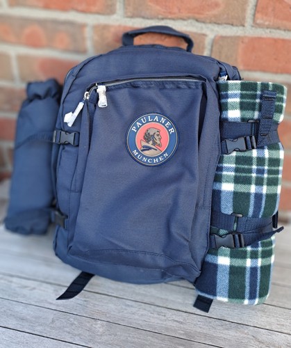 Picknickrucksack blau paulaner - picknickrucksack,