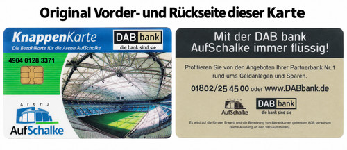 Knappenkarte schalke arena - knappenkarte,