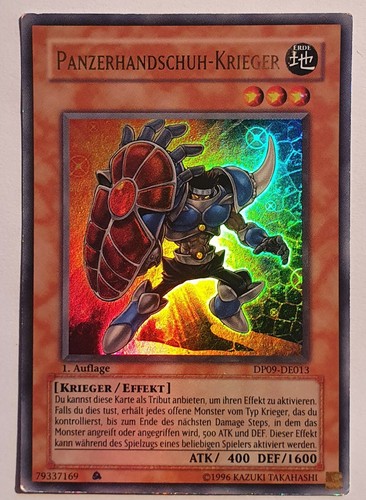 Yugioh panzerhandschuh krieger - yugioh,