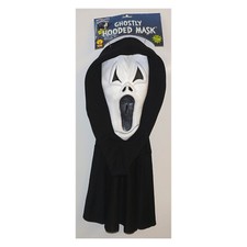 Screammaske mit kapuze - screammaske, /