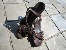 Damen Sandalen Riemchensandalen,Nieten,Sommerschuhe,Gladiator,Pumps,Römer,Leder