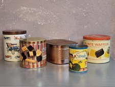 ⚜️ 5 tolle alte BLECHDOSEN