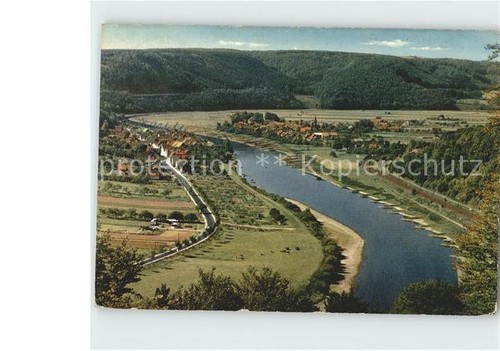 Bad karlshafen panorama - bad, blick