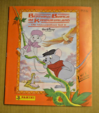 Panini Bernhard und Bianca im Känguruhland  Teil II 1991 - Sammelalbum komplett