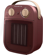 Rowenta My Nomad Heizlüfter Keramik 25m² Eco Turbo Leise 42dB Dunkelrot