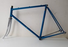 PINARELLO Catena Lusso Rahmen c-t 57cm Stahl Columbus Aelle ca.1985 Metallicblue