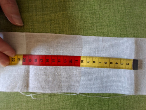 Leinenband gestreift ca 10 - leinenband,
