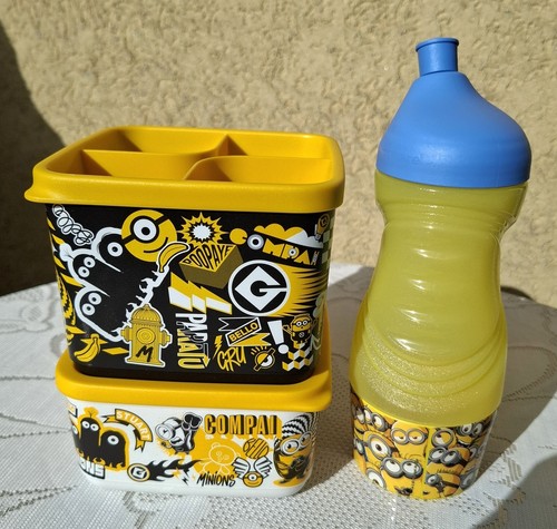 Tupperware minion set - tupperware, (3)