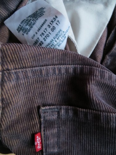 Levi 507 bootcut cord - bootcut,