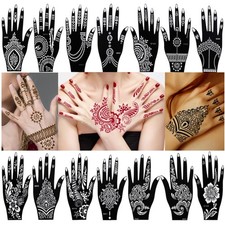 14 Tattoo Schablonen Set Hand