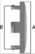 Toyota Nabenkappen 60mm Silber