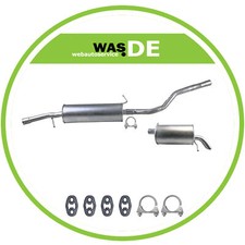 Auspuff VW Sharan 1997-2010 1.8T 20V Schalldämpfer Komplette Auspuffanlage