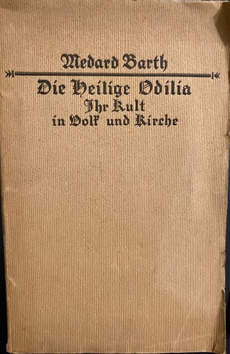 Die heilige odilia - ihr, in