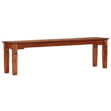vidaXL Bank 160 cm Massivholz