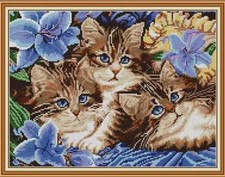 Stickpackung Kreuzstich