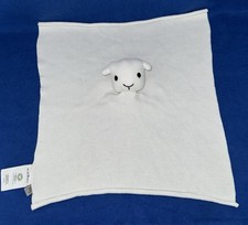 Schmusetuch Hans Natur Schaf / Lamm weiß Strick