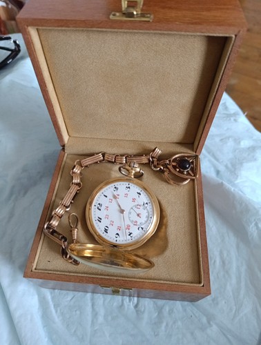 Sprungdeckeltaschenuhr 18 - sprungdeckeltaschenuhr, in