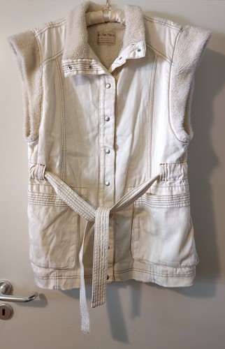 Free people weste beige mit - beige,
