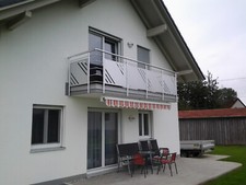 Aluminium balkon geländer - geländer, alu