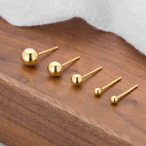 Oder paar ohrstecker kugel - 1,