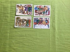 Sammelbilder Wagner Album 1 Schelme und Narren Bildnr.25,26,55 und 56