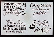 Shabby Chic Schablone