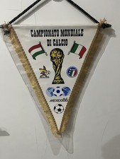 Wimpel Fußball WM/World Cup Mexico 1986,35x30cm,Vintage. Italien.