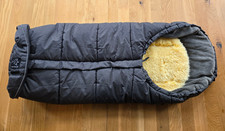 Kaiser SHEEPY schwarz mit Lammfelleinlage - nur ca. 2x benutzt