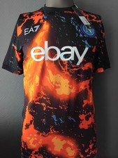 SSC ⚽️Neapel? Trikot L 2023 Pre Match EA7 Shirt Ebay Warm Up Vesuv Napoli Magma