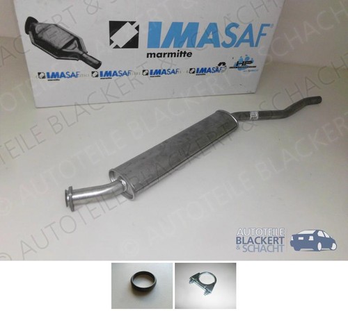 Imasaf auspuff mitteltopf für - imasaf,