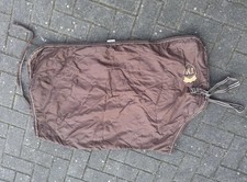 Ausreitdecke 135cm Braun mit Fleece