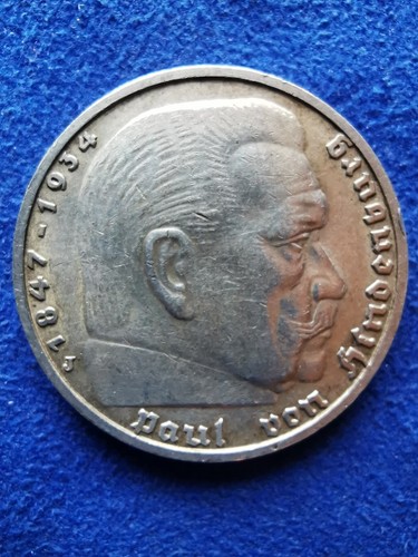 Reichsmark paul von - 5,