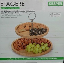 Kesper Etagere aus Holz 2 Ebenen 