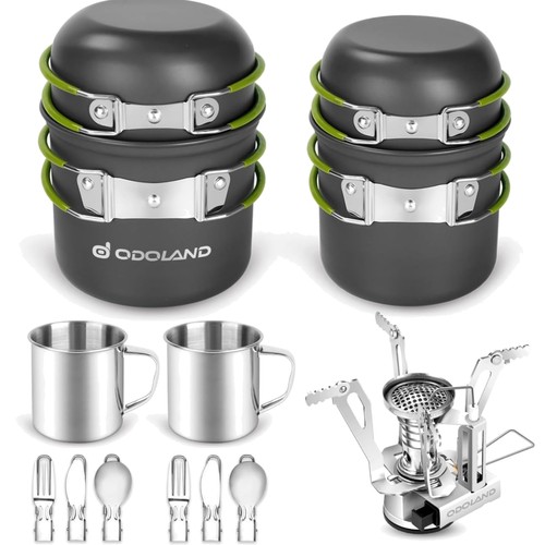 Camping geschirr set pcs - camping,
