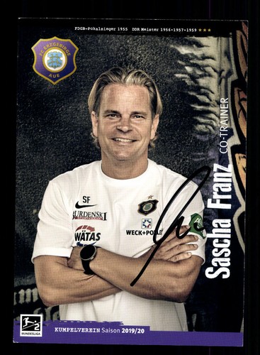 Sascha franz autogrammkarte - franz,