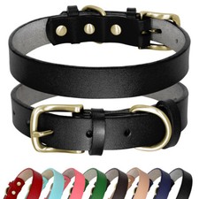 Hundehalsband leder halsband - hundehalsband,