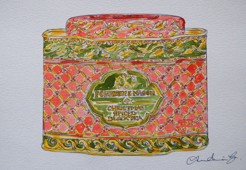 Aquarell gemälde fortnum - gemälde,