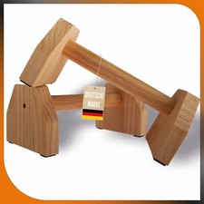 Liegestützgriffe aus Holz Push-Up Calisthenic-Stützen Sportgriffe Fitness Kraft