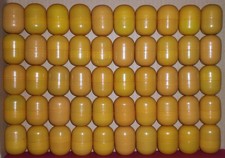 50 leere Ü-Ei Kapseln orange