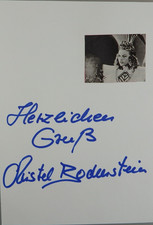 Autogramm deutsche Film- und