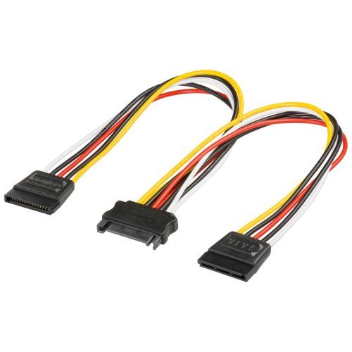 20cm internes stromkabel - pc, y-stromkabel