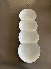 Tupperware Allegra Perle Servierraupe Weiß Braun