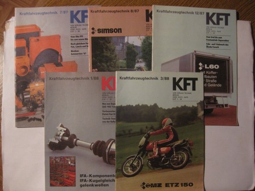 Kft kraftfahrzeugtechnik ddr - kft,