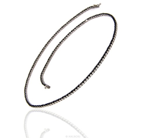 Tennis halskette 925 silber - tennis,