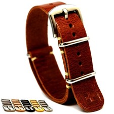 Nato strap Leder Armband