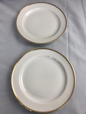 Helena mit Goldrand v. Rosenthal , 2 Kuchenteller 20 cm (R18)