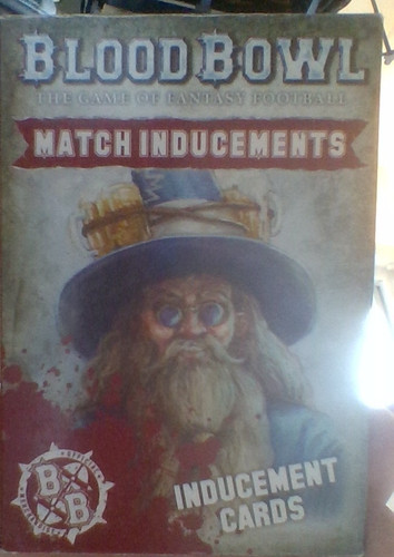Bloodbowl inducement cards - bloodbowl,