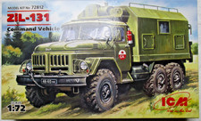 Bausatz russ. Kommandowagen ZIL 131 von ICM 72812 im Maßstab 1/72