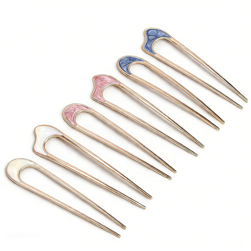 6er french hair - french, pins
